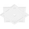 Ekena Millwork Axel Architectural Grade PVC Contemporary Ceiling Medallion, 38"OD x 3"ID x 21"C x 1"P CMP38AL-03000 - alternate 4